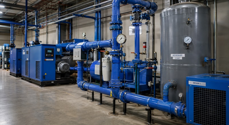 Pressure Drop in Compressed Air Systems