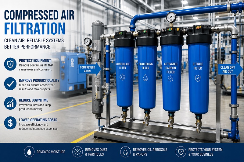 Why Compressed Air Filtration Matters