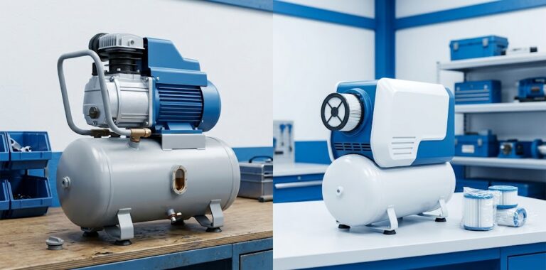 Oil-Free vs Oil-Lubricated Air Compressors